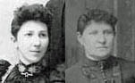 Ann Carter Minogue c1872 and c1890